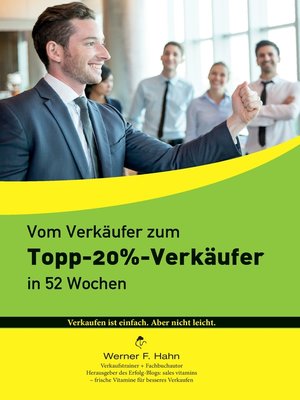 cover image of Vom Verkäufer zum Topp-20%-Verkäufer